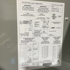 Schlage PS906 Class 1 Power Supply Access Control Unit
