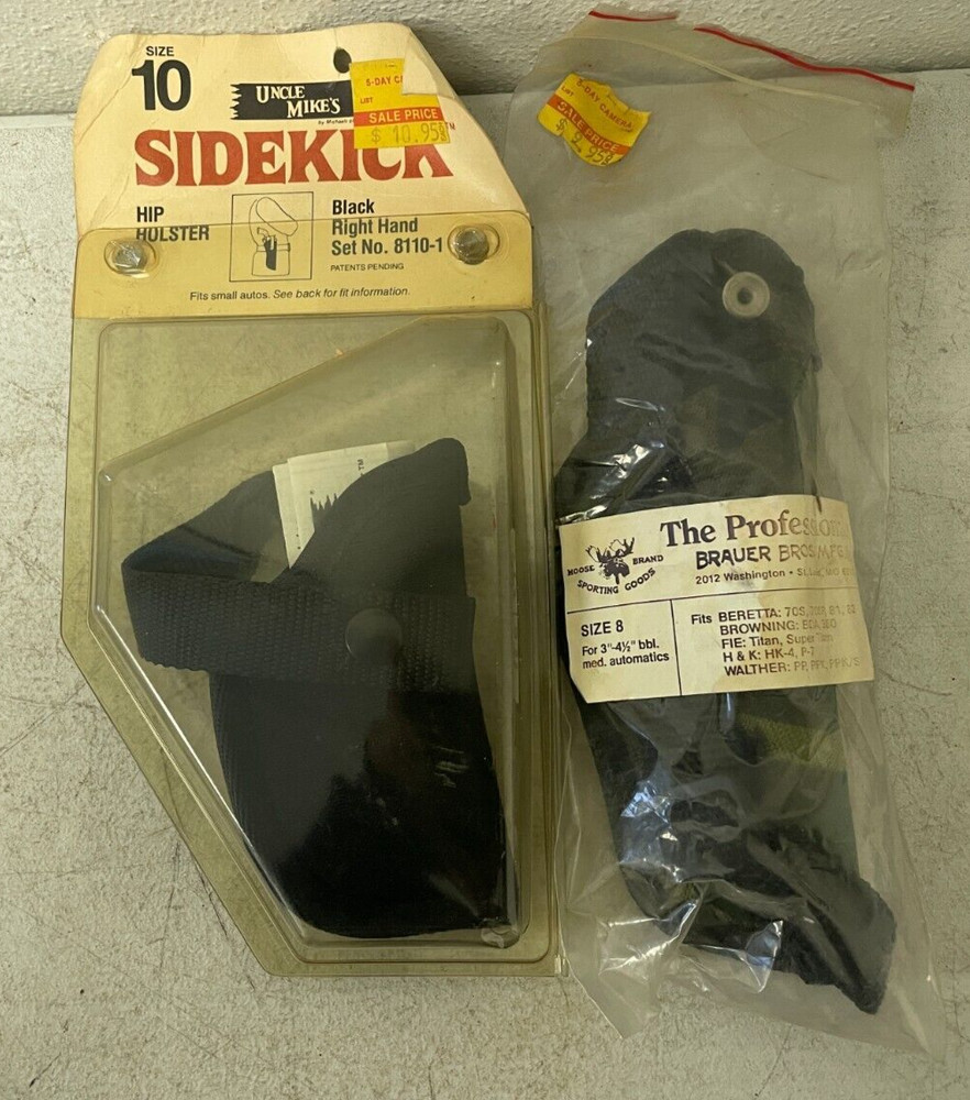 Uncle Mike’s Sidekick Size 10 RH Waterproof Hip Holster Fit Small Autos 8110-1