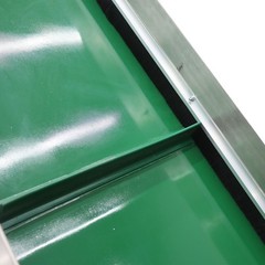 Electric PVC Belt Climbing Conveyor Inclined Conveyor for Assembly Lines 7.8″ W