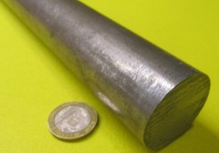 4140 Alloy CF Steel Rod Round Bar, 1 3/8″ Dia. x 2 Ft Length