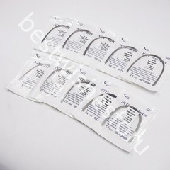 Super Elastic NITI Ortho Arch Wire Round Natural Upper Lower 012 014 016 018 020