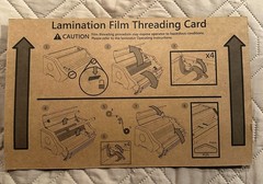 GBC 3000004 1.5 Mil 25″ X 500′ x 1″ Core Thermal Laminating Film (2) Rolls, New