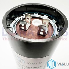 Pack of 2 – VIALU – 430-516 uf/MFD 220-250 VAC Round Start Capacitor 50/60 Hz