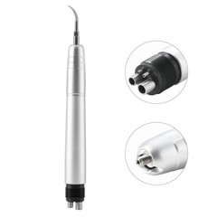 Dental Ultrasonic Air Perio Scaler Handpiece Hygienist 2/4 Holes With 3 Tips