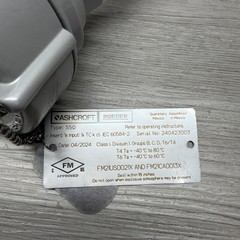 Ashcroft S50DRKN111F2-XB-H6R3-F3PTN=40LN=497 S50 RTD Thermocouple -200 To 1200C