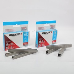 Arrow 2000PC T50 Stainless Steel Staples Set 508SS1 1/2” 12mm 506SS1 3/8” 10mm