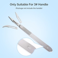 1000pcs Scalpel Blades Dental Steel Sterile Stainless Surgical ENT Instruments