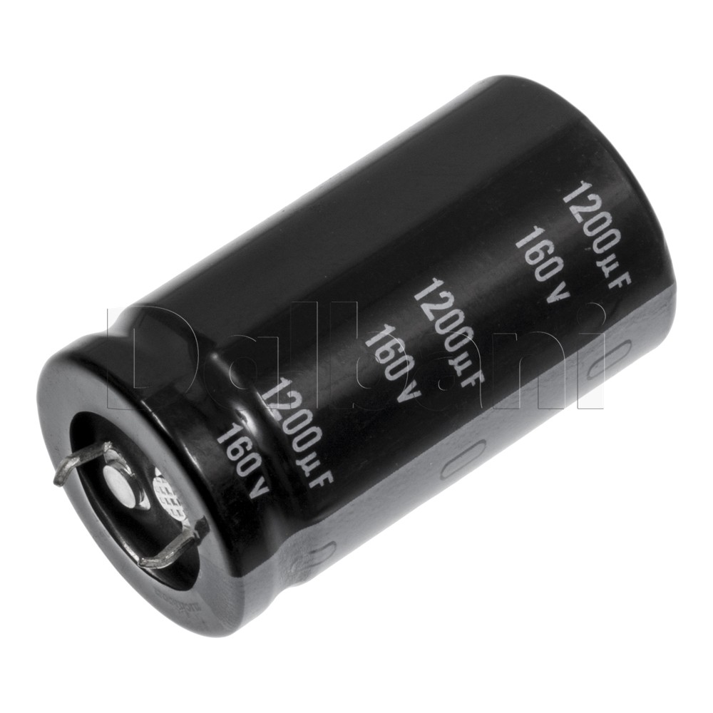 160V 1200uF 105C 25x45mm Original Nichicon Snap In Electrolytic Capacitor