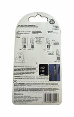 (2-Pk) BRINKS 3-Dial Resettable Combination Zinc Diecast Sport Padlock 22mm Body