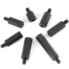 M4 Male-Female Plastic Nylon Hex Column Standoff Screws Support Spacer Pillar