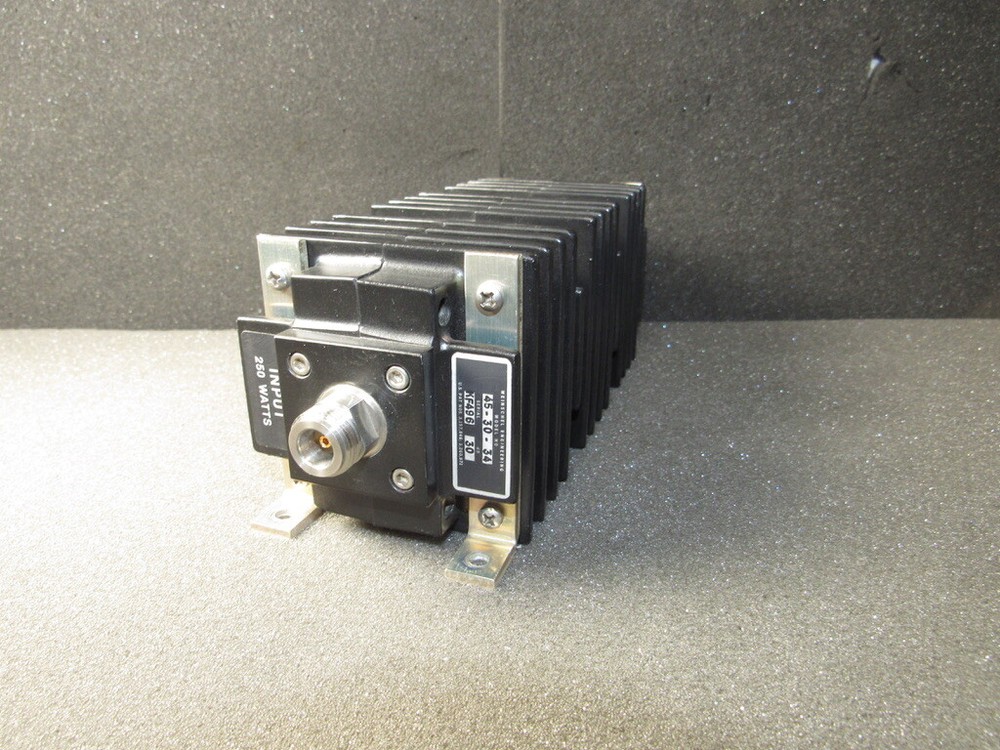 API/Weinschel 45-30-34 Attenuator, Fixed, 30dB, DC-1.5 GHz, 250 watts, N(F)-N(M)