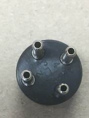 Amphenol Wire Pro 91-MPM4L, 4 Pin Mini Plug Without shell, Old Stock, 1 Piece