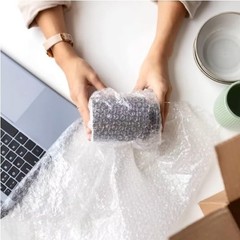 100 Ft of Bubble Cushioning Wrap Rolls 3/16″ Bubbles 12″ Wide Perforated 12″