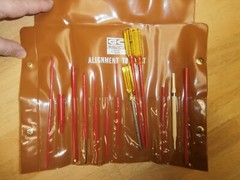 GC 8280 DELUXE 13 PC SET ALIGNMENT TOOL KIT ASSORTMENT, FOR CB RADIO TV, NEW