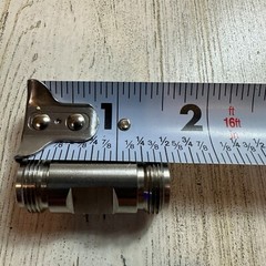 CentricRF C5505 N Adapter 18Ghz Female to Female VSWR 1.15 Pass S Steel