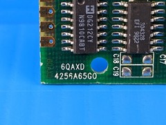 Westinghouse 4256A65G05 PC Board QAX Daughter Card, 6QAXD5 SUB G