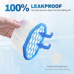 Fragrance-Free Moisture Absorbers – 6 Pack Leakproof Dehumidifier for Any Room