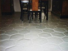 3 HEXAGON SLATE TEXTURE CONCRETE FLOOR TILE MOLDS 12×12 CRAFT TILES @ $0.30 EACH