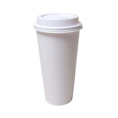Sierra 20oz Paper Hot Cups, 600 Count, White, 12 Packs of 50, Made in USA
