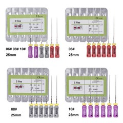 Dental Root Canal Files Hand Use Endodontic C File 25mm / K File 21mm 31mm