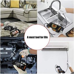 5M Endoscope Camera with Light, 4.3′ IPS Screen 1080P HD Inspection Camera LED