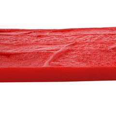 Concrete Texture Mold, Cement Texture Wall Mold Red PU 28.15*11.81*0.71 in NEW