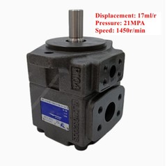 1pc New PV2R1-17RAF1 hydraulic oil pump 17ml/r 21MPA 1450r/min