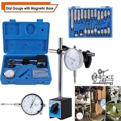 Dial Indicator with Magnetic Base 0.001″Precision Gauge Test Indicator Point Set