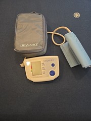LifeSource UA-767 Plus Arm-Type Digital Automatic Blood Pressure Monitor w/Case