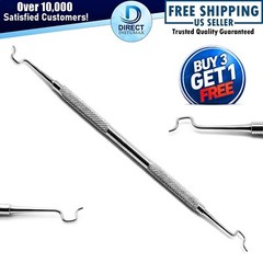 3Pcs Orthodontic Dental Archwire Placing Set – Braces Tweezer Ligature Scaler CE