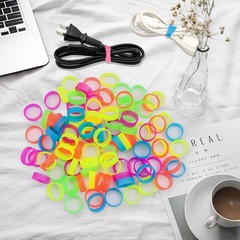200 PCS Silicone Small Rubber Bands – 0.5 Inch Colorful Small Elastic Rubber …