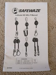 Safewaze Latitude HD 11′ Self-Retracting Lifeline Fall Protection FS-FSP1411-W