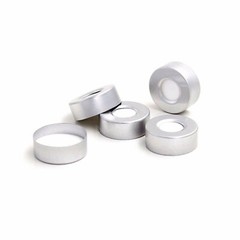 10000pcs 20mm Aluminum Crimp Cap PTFE/White Silicone Septa F 10ml Headspace Vial
