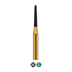 G/298-013 (878K) Reusable Gold Diamond Burs Gingival Curettage Shaped