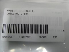 Labeltac LT104 Red Labeling Tape 1inx 150ft