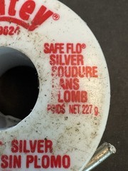 OATEY Safe Flo 8-oz Roll Lead-Free Silver Solder Wire 29024