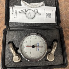 Dillon Dynamometer 5″ Dial 20,000 lb w/ 200 lb LARGE SCALE