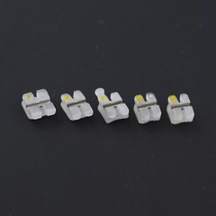 Orthodontic Roth 018/022 Metal Slot Ceramic Bracket 5-5 3M Clarity Aesthetic