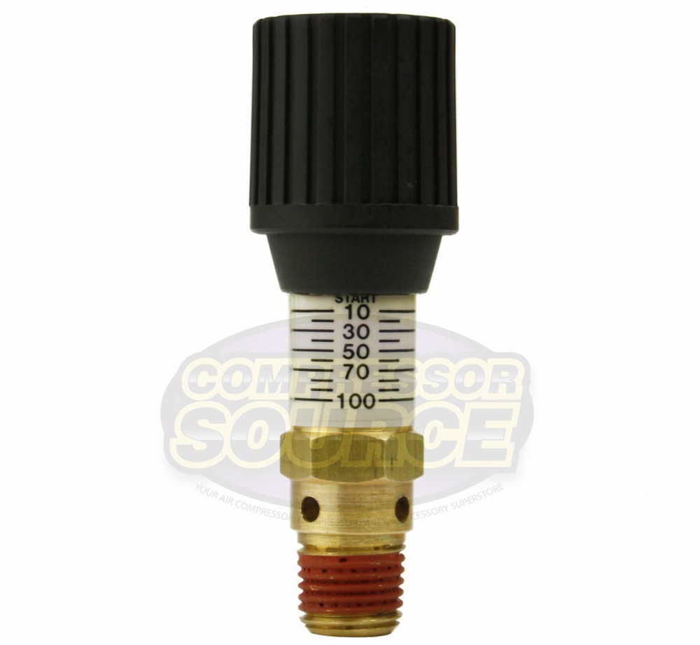 0-100 PSI Brass CR Series Adjustable Air Pressure Relief Valve Control Devices
