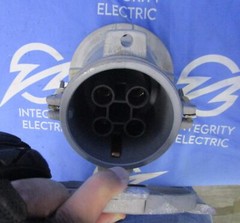 NIB APPLETON FEMALE POWERTITE RECEPTACLE ADR20044 200A 600VAC 4P 4W 1 Y WARRANTY