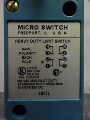 Nice Honeywell Micro Switch LSA7L Heavy Duty Limit Switch