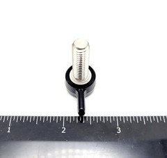 5/16″ x 1″ Thumb Screw T Bolts Black Butterfly Tee Wing Knob Stainless 4 Pack