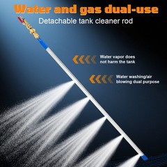 Radiator Cleaning Wand Kit–Radiator Cleaner Tool with 5 Spray Nozzles 4500 PSI