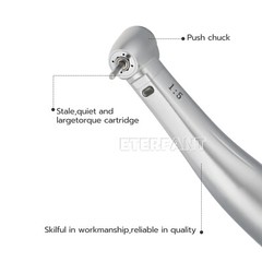 Dental Increasing 1:5 Contra Angle Optic LED Handpiece Fit NSK Electric Motor