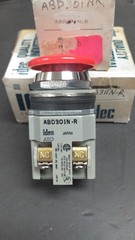 IDEC ABD301N-R, 30mm Momentary Pushbutton
