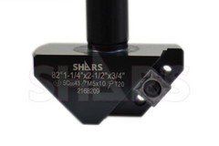 1/4, 1/2, 1-1/4″ 82° Indexable Carbide Countersink Chamfering Set NEW #]
