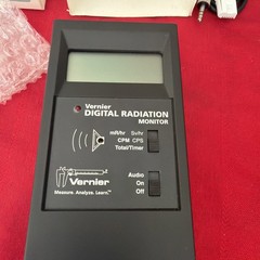 Vernier Digital Radiation Monitor Detects Alpha, Beta ,Gamma and X Radiation