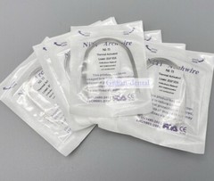 Dental Ortho Thermal Activated Arch Wire Rectangular Ovoid/Natural Form Wires