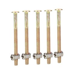 Furniture Socket Button Head Screws Bolts With Nuts (90mm)