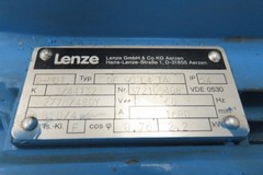 Lenze DF 90 L4 TA AC Motor 3HP 1680RPM 277/480V 3PH IEC 90 Thalheim Encoder